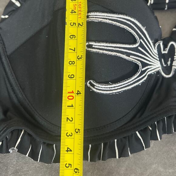 The Nightmare Before Christmas Jack Halter Swim Top Size Medium - Picture 5 of 6